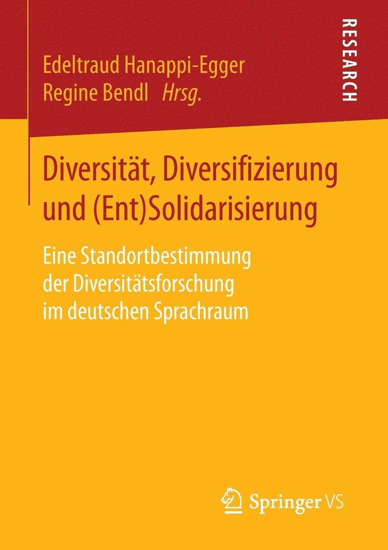 Diversitt, Diversifizierung und (Ent)Solidarisierung 1