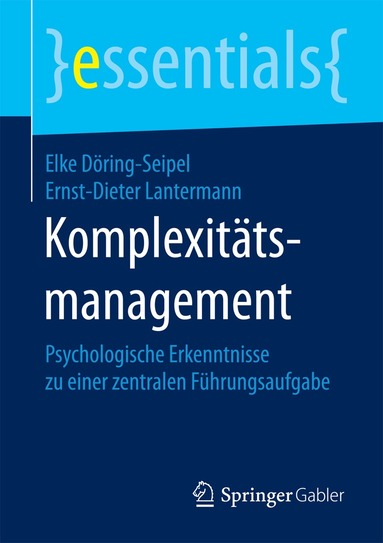 Elke Döring-Seipel, Ernst-Dieter Lantermann - Komplexitätsmanagement, Häftad