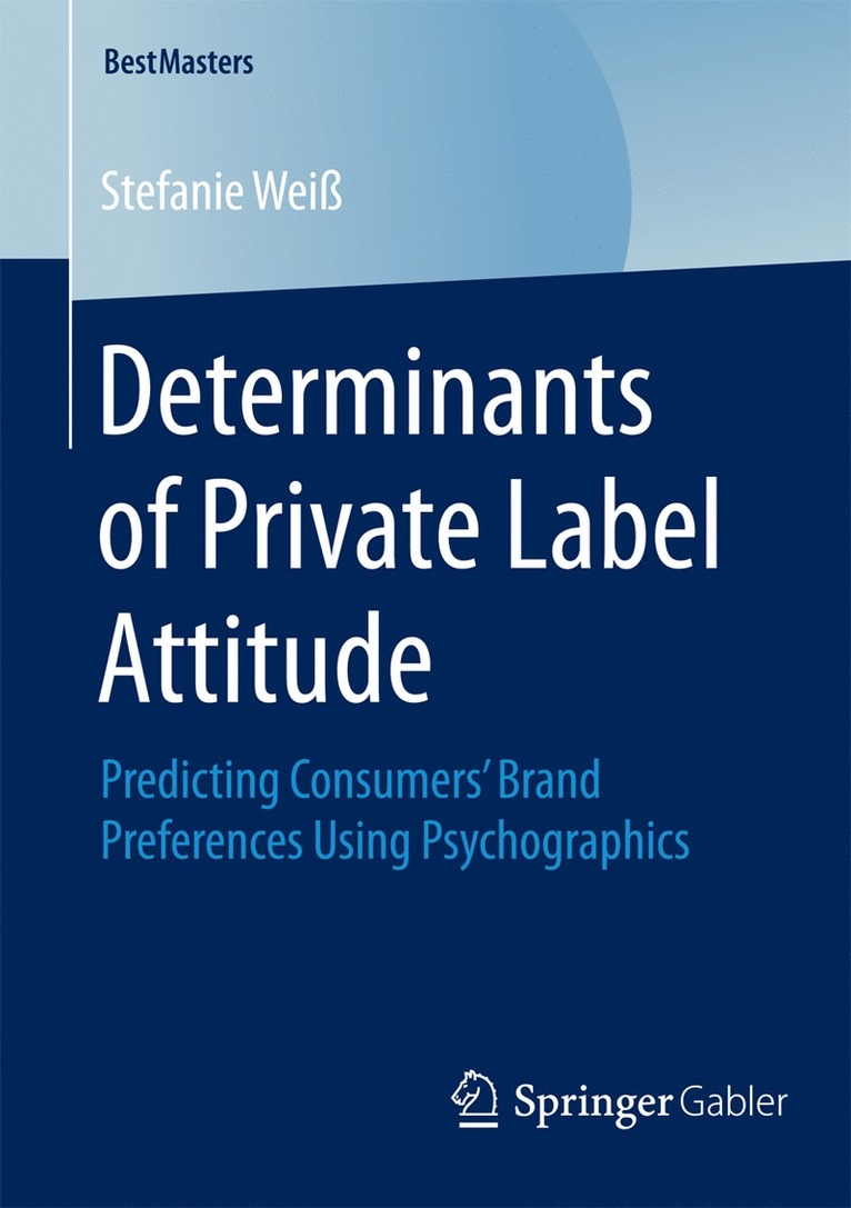 Stefanie Weiß - Determinants of Private Label Attitude, Häftad
