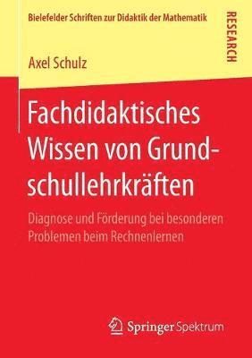 bokomslag Fachdidaktisches Wissen von Grundschullehrkrften