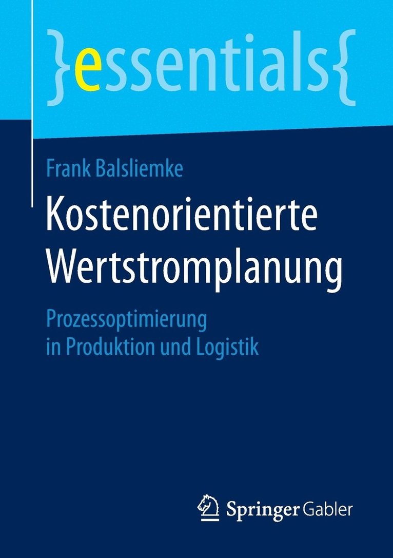 Kostenorientierte Wertstromplanung 1