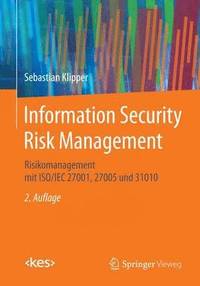 bokomslag Information Security Risk Management