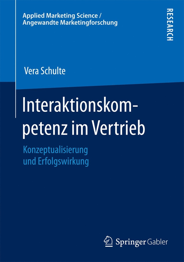 Interaktionskompetenz im Vertrieb 1