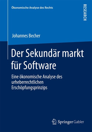 Johannes Becher - Der Sekundärmarkt für Software, Häftad