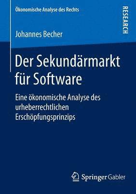 bokomslag Der Sekundrmarkt fr Software