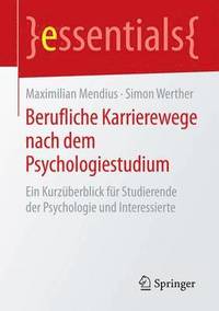 bokomslag Berufliche Karrierewege nach dem Psychologiestudium