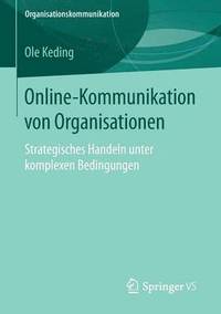 bokomslag Online-Kommunikation von Organisationen
