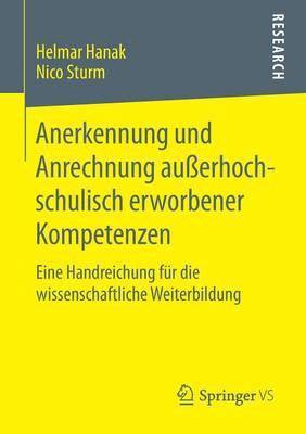 bokomslag Anerkennung und Anrechnung auerhochschulisch erworbener Kompetenzen