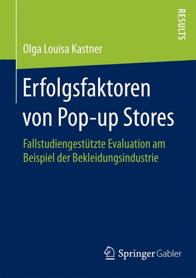 bokomslag Erfolgsfaktoren von Pop-up Stores