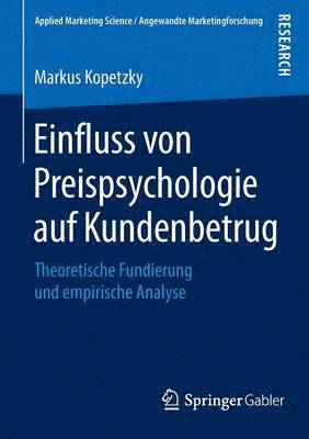 bokomslag Einfluss von Preispsychologie auf Kundenbetrug