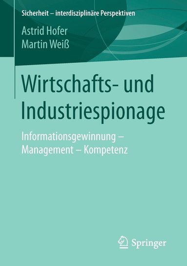 bokomslag Wirtschafts- und Industriespionage