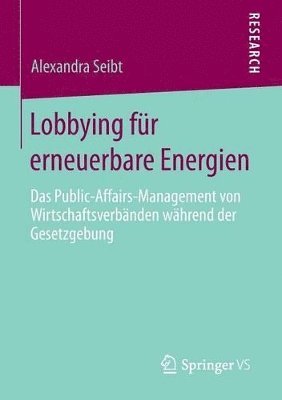 bokomslag Lobbying fr erneuerbare Energien