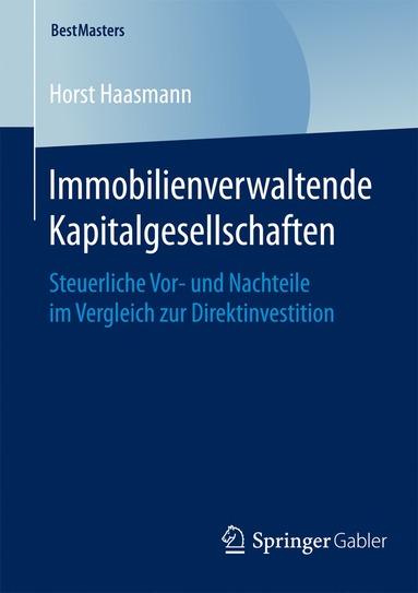 bokomslag Immobilienverwaltende Kapitalgesellschaften