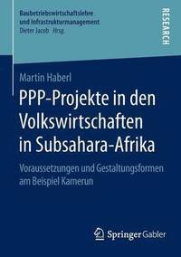 bokomslag PPP-Projekte in den Volkswirtschaften in Subsahara-Afrika