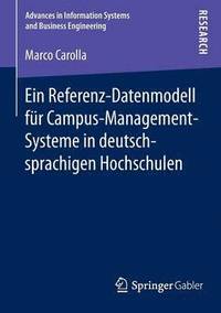 bokomslag Ein Referenz-Datenmodell fr Campus-Management-Systeme in deutschsprachigen Hochschulen