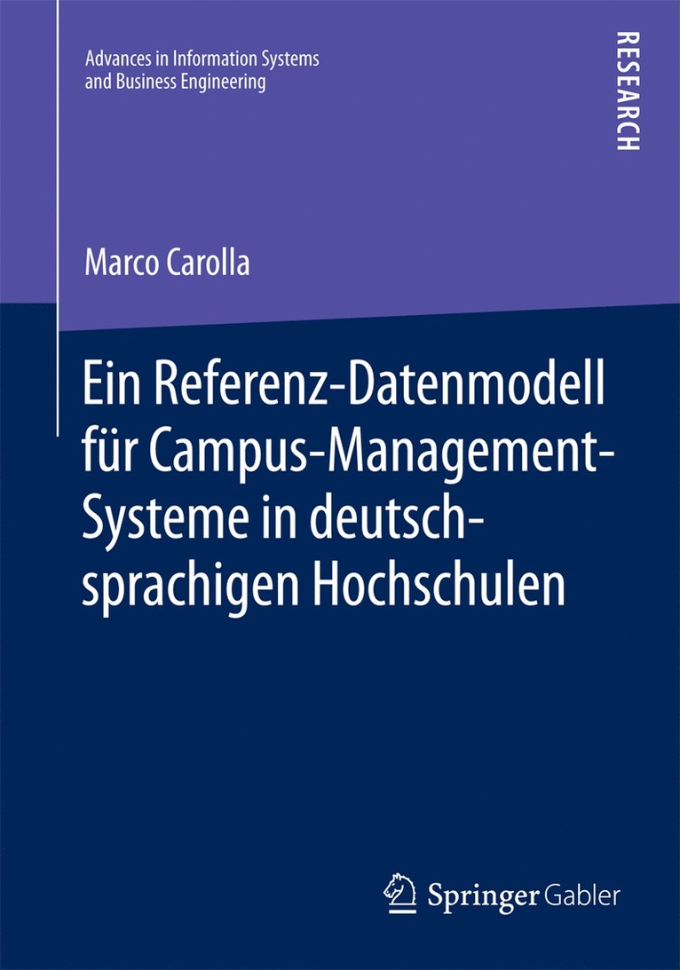 Ein Referenz-Datenmodell fr Campus-Management-Systeme in deutschsprachigen Hochschulen 1