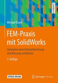 bokomslag FEM-Praxis mit SolidWorks