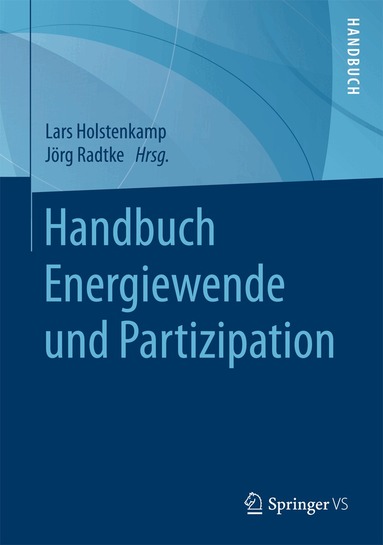 Lars Holstenkamp, Jörg Radtke - Handbuch Energiewende und Partizipation, Inbunden