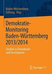 bokomslag Demokratie-Monitoring Baden-Wrttemberg 2013/2014