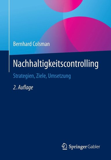 bokomslag Nachhaltigkeitscontrolling