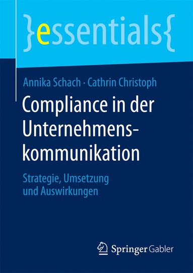 bokomslag Compliance in der Unternehmenskommunikation