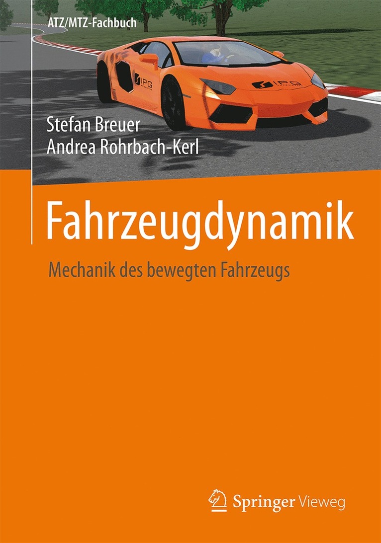 Stefan Breuer, Andrea Rohrbach-Kerl - Fahrzeugdynamik, Häftad