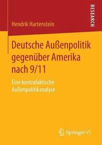bokomslag Deutsche Auenpolitik gegenber Amerika nach 9/11