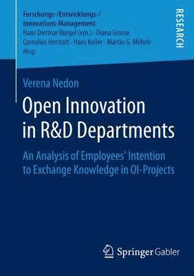 Open Innovation in R&D Departments 1