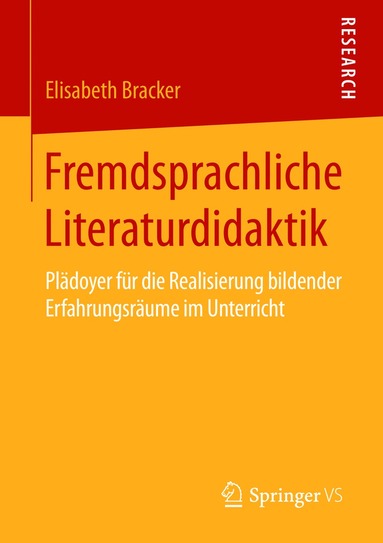 bokomslag Fremdsprachliche Literaturdidaktik