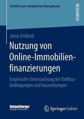 bokomslag Nutzung von Online-Immobilienfinanzierungen