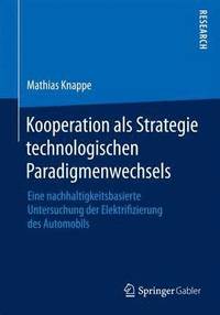 bokomslag Kooperation als Strategie technologischen Paradigmenwechsels