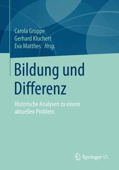 bokomslag Bildung und Differenz