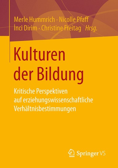 bokomslag Kulturen der Bildung