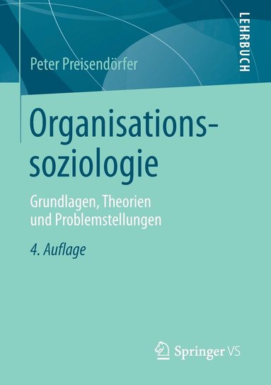 bokomslag Organisationssoziologie