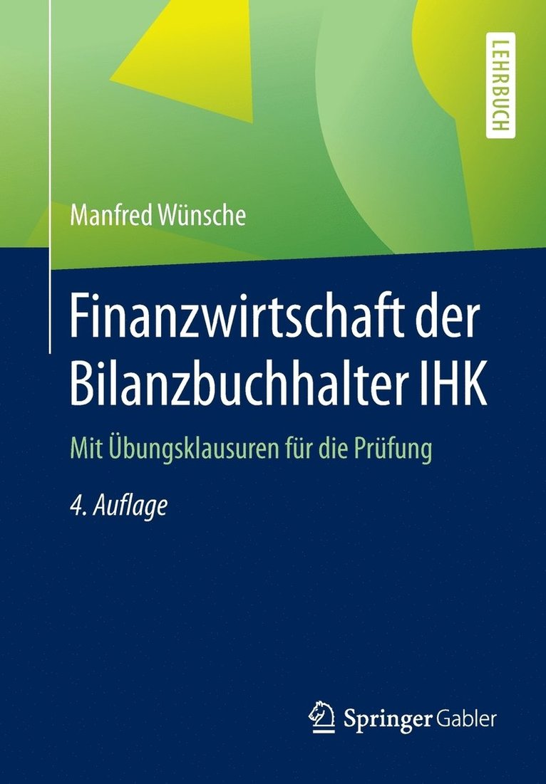 Finanzwirtschaft der Bilanzbuchhalter IHK