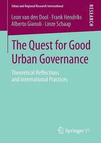 bokomslag The Quest for Good Urban Governance