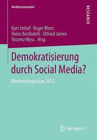 bokomslag Demokratisierung durch Social Media?