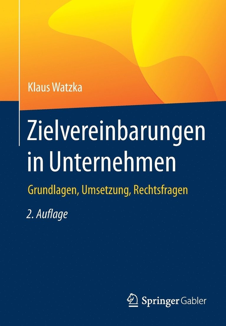 Zielvereinbarungen in Unternehmen 1