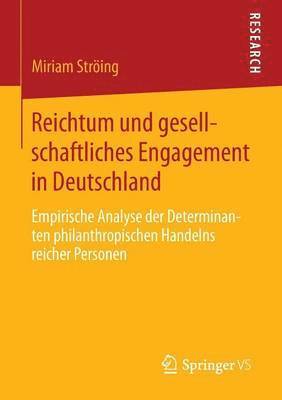 Miriam Ströing, Miriam Stroing - Reichtum und gesellschaftliches Engagement in Deutschland, Häftad