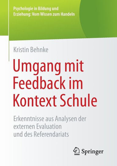 bokomslag Umgang mit Feedback im Kontext Schule