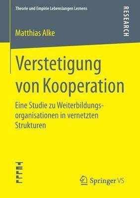 bokomslag Verstetigung von Kooperation