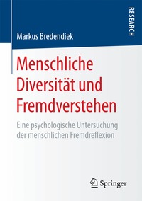 bokomslag Menschliche Diversität und Fremdverstehen