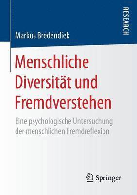 Markus Bredendiek - Menschliche Diversität und Fremdverstehen, Häftad