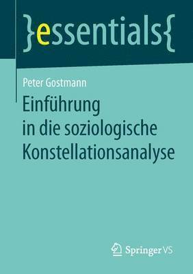 bokomslag Einfhrung in die soziologische Konstellationsanalyse