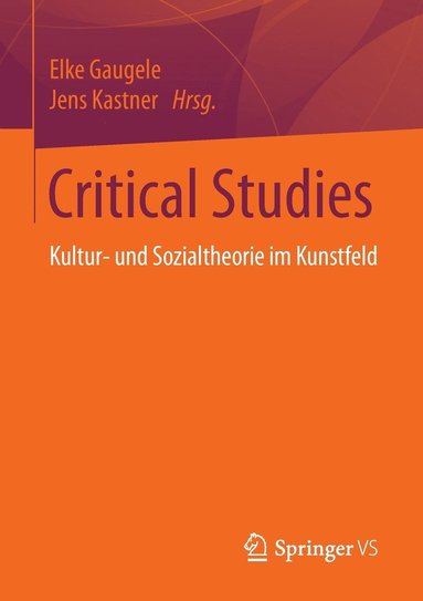 bokomslag Critical Studies