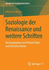 bokomslag Soziologie der Renaissance und weitere Schriften