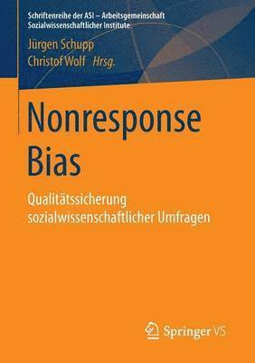 bokomslag Nonresponse Bias