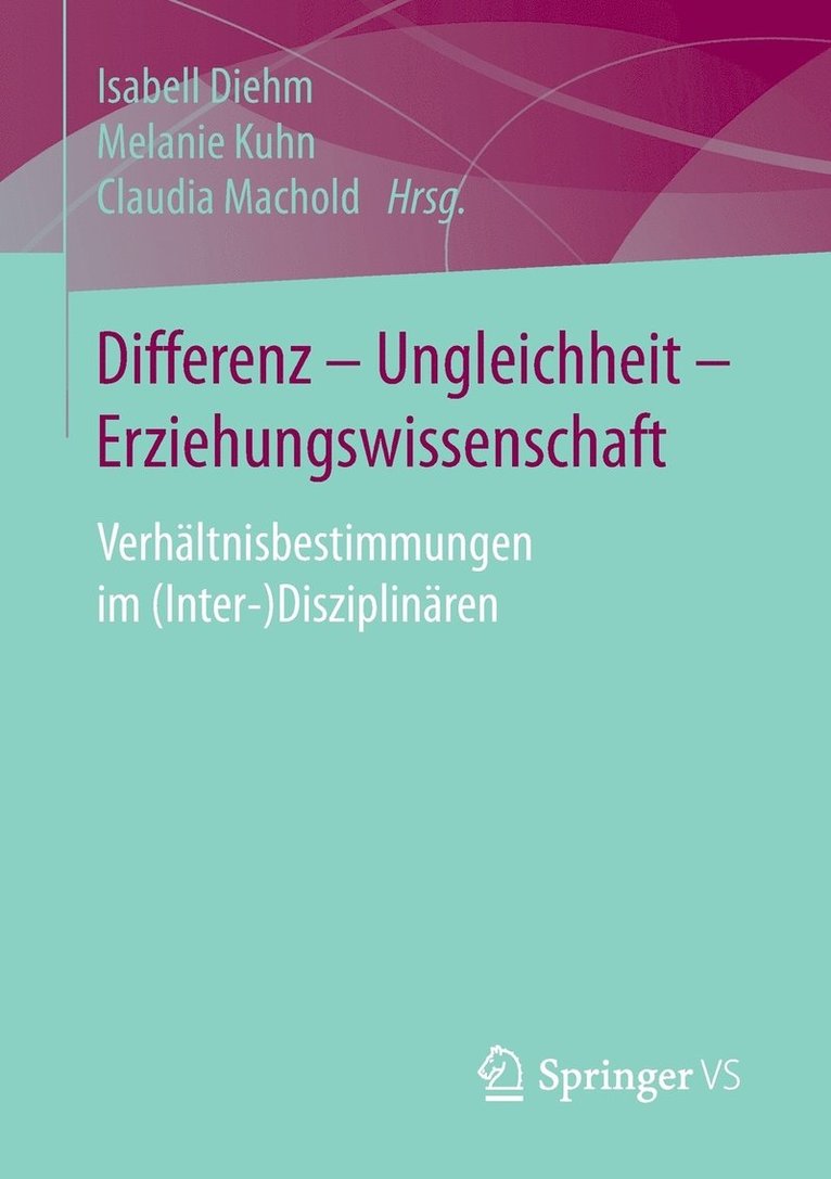 Differenz - Ungleichheit - Erziehungswissenschaft 1