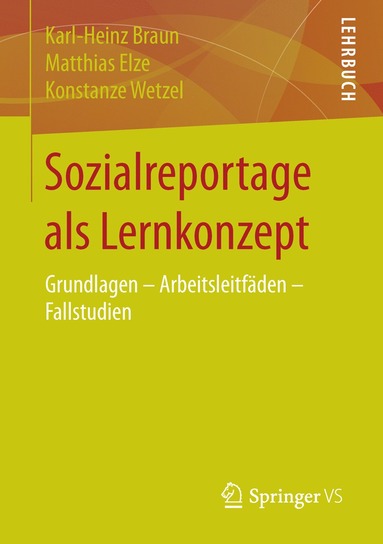 bokomslag Sozialreportage als Lernkonzept