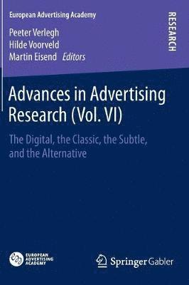 Advances in Advertising Research (Vol. VI) 1